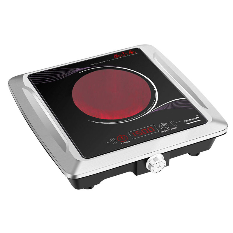 Cusimax Techwood Hot Plate Electric Stove Single Burner Countertop
